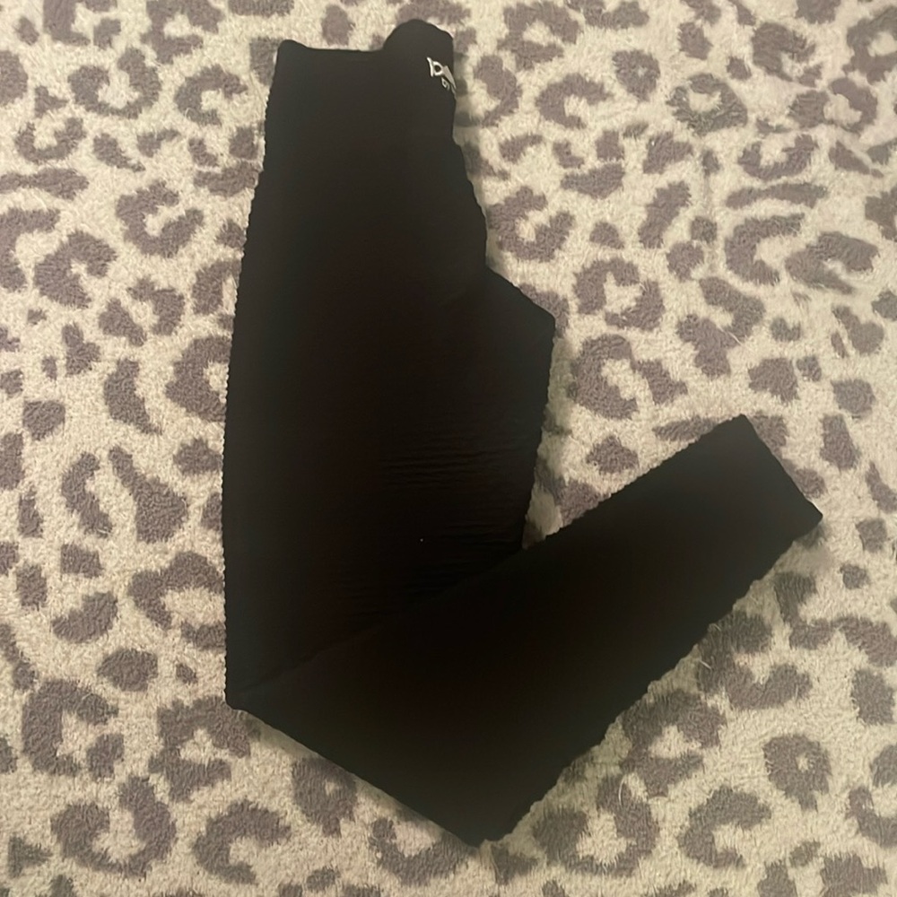 booty by brabants black croco skin leggings.